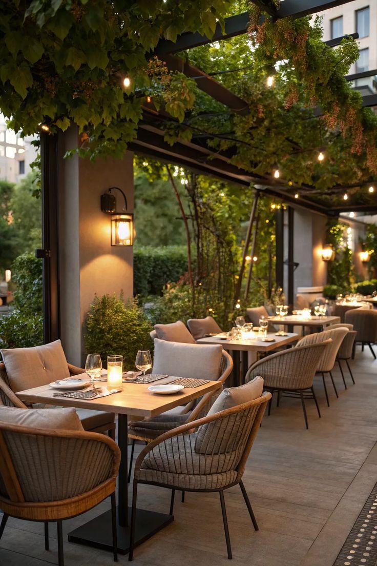 Outdoor Cafe Furniture